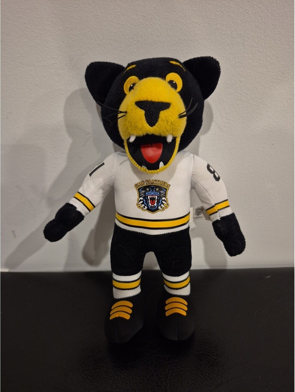 Nottingham Panthers EICH Ice Hockey Plush Mascot Paws #81 Official London GMB